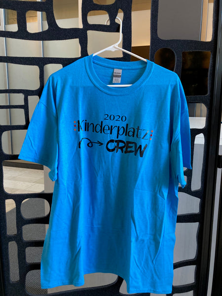 Kinderplatz Crew T-Shirt, Turquoise