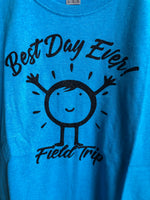 Spirit Day/Field Trip "Best Day Ever" Ladies Cut Logo-T with Bling