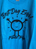 Spirit Day/Field Trip "Best Day Ever" Ladies Cut Logo-T with Bling