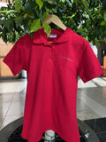 Kinderplatz "Ladies' Cut" Logo Short Sleeve Polo Shirt - Cotton (Variety of Colors)